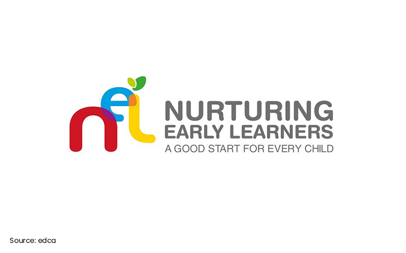Nurturing Early Learners preschool logo.
