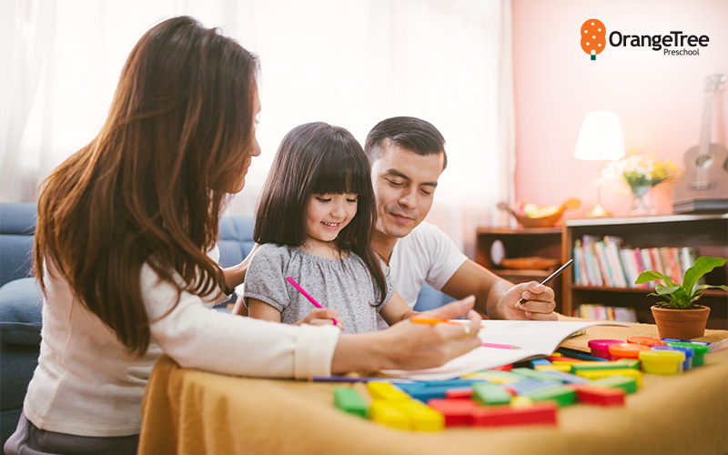 Parents_involved_in_childs_preschool_learning_at_home Parents involved in child's preschool learning at home.